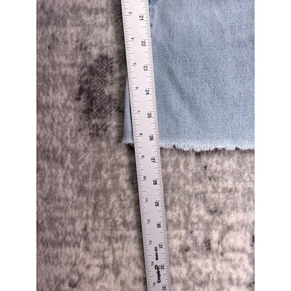 Rollas Jeans 25 Womens Eastcoast Flare Crop Ripped Knee Denim - Picture 5 of 8